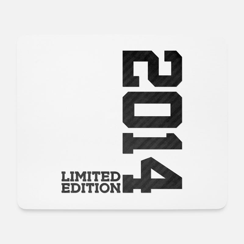 12. GEBURTSTAG LIMITED EDITION 2014 - Mousepad (Querformat) - Weiß
