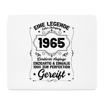 Niemand ist perfekt 1965 - Mousepad (Querformat) - Weiß - Vorne