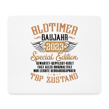 Original Jahrgang 2023 Limited Edition 2023 - Mousepad (Querformat) - Weiß - Vorne