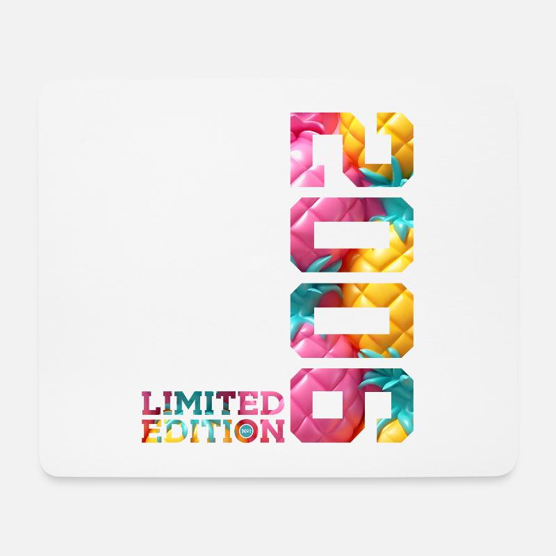 20. GEBURTSTAG LIMITED EDITION 2006 - Mousepad (Querformat) - Weiß