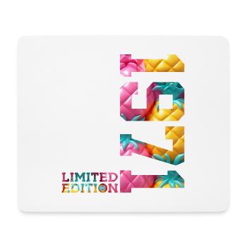 55. GEBURTSTAG LIMITED EDITION 1971 - Mousepad (Querformat) - Weiß - Vorne