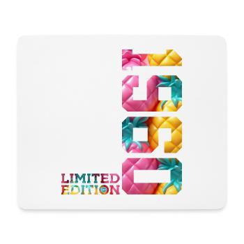 66. GEBURTSTAG LIMITED EDITION 1960 - Mousepad (Querformat) - Weiß - Vorne