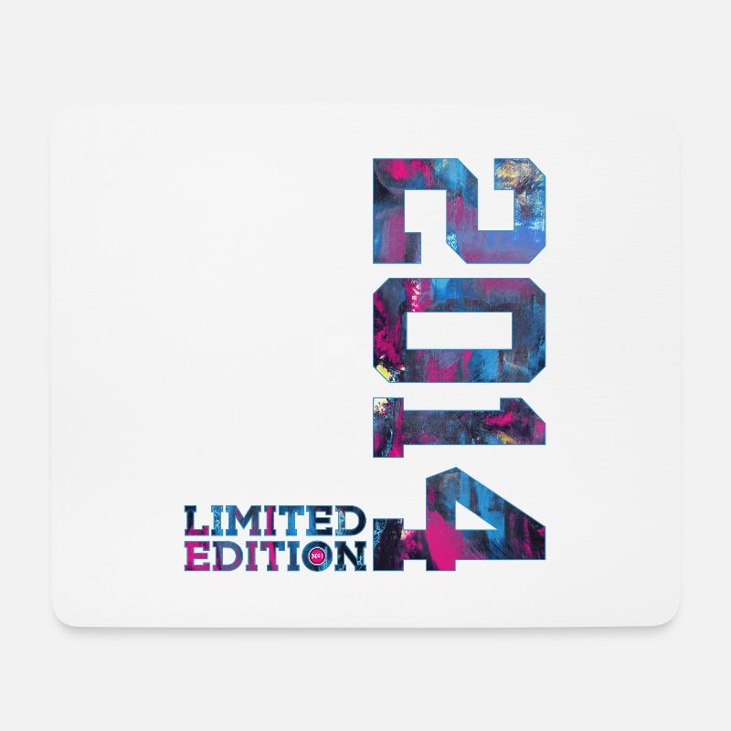 12. GEBURTSTAG 12 JAHRE LIMITED EDITION 2014 - Mousepad (Querformat) - Weiß