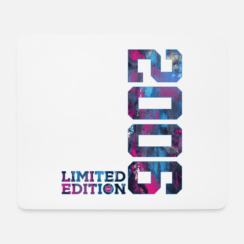 20. GEBURTSTAG 20 JAHRE LIMITED EDITION 2006 - Mousepad (Querformat) - Weiß