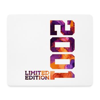 LIMITED EDITION 2001 25 YEARS 25TH BIRTHDAY - Mouse Pad (horizontal) - white - Front