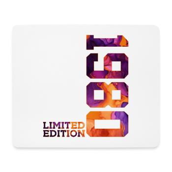 46TH BIRTHDAY 46 YEARS LIMITED EDITION 1980 - Mouse Pad (horizontal) - white - Front