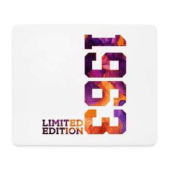 63. GEBURTSTAG 63 JAHRE LIMITED EDITION 1963 - Mousepad (Querformat) - Weiß - Vorne