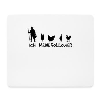 Bauernhof-Chic - Mousepad (Querformat) - Weiß - Vorne