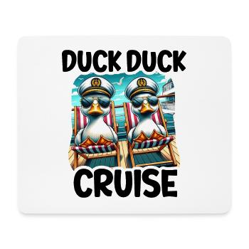 Humour Croisière Vacances - Tapis de souris (format paysage) - blanc - Devant