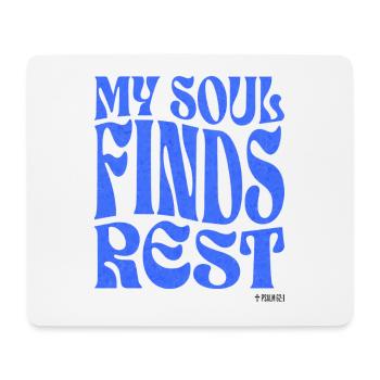 Christentum Christlicher Bibelvers - Mousepad (Querformat) - Weiß - Vorne
