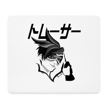 Trace Overwatch - Mouse Pad (horizontal) - white - Front