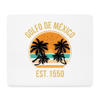 Golf of Mexico Golfo De México EST 1550 - Mousepad (Querformat) - Weiß - Vorne
