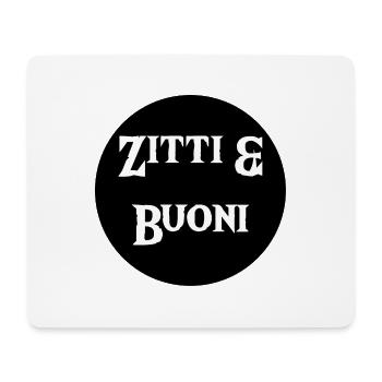 Zitti & Buoni - Mouse Pad (horizontal) - white - Front