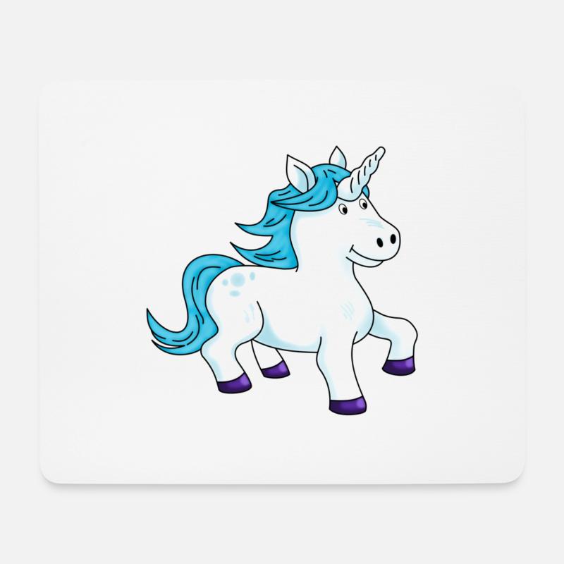Unicorn - Mouse Pad (horizontal) - white