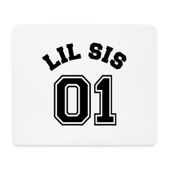 Lil Sis 01 - Little Sister - Tapis de souris (format paysage) - blanc - Devant