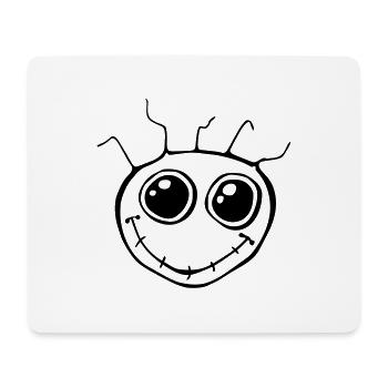 Fantazia Smiley Face - Mouse Pad (horizontal) - white - Front