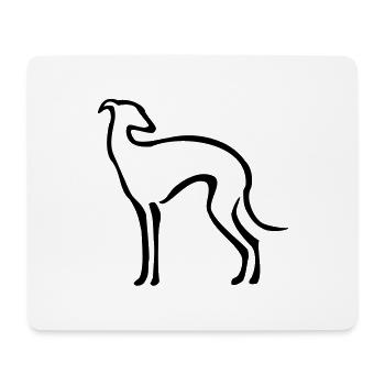 Windspiel - Mousepad (Querformat) - Weiß - Vorne