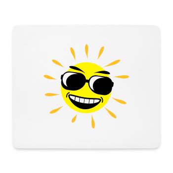 sun_shine_cool_f3 - Mouse Pad (horizontal) - white - Front