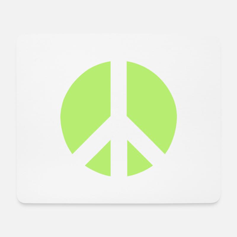 6_sign - Mousepad (Querformat) - Weiß