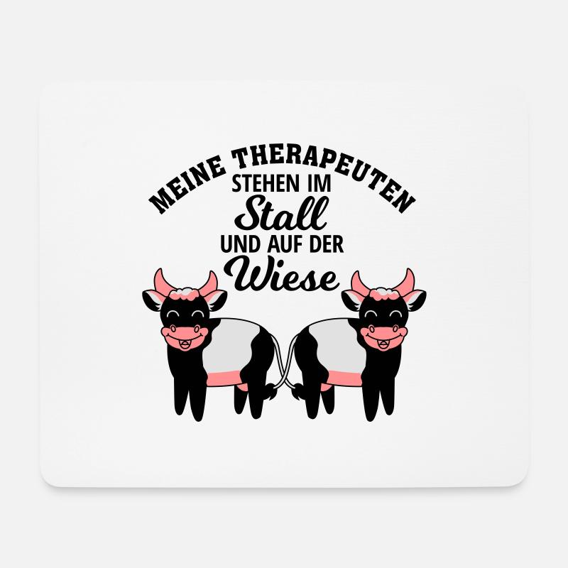 Geschenk für Bauern - Mousepad (Querformat) - Weiß
