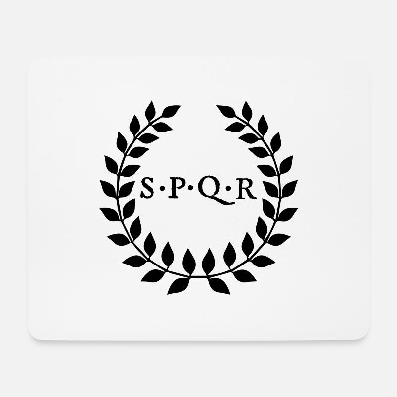 spqr - Mousepad (Querformat) - Weiß