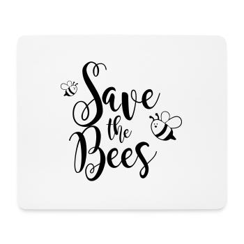 Save the Bees - Mouse Pad (horizontal) - white - Front