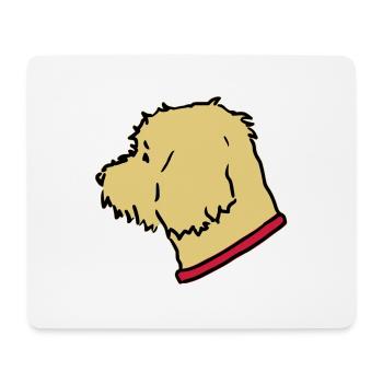 DD4 2 - Tapis de souris (format paysage) - blanc - Devant