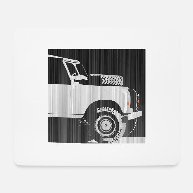 defender - Mouse Pad (horizontal) - white