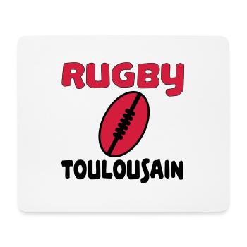 Rugby toulousain - Mousepad (Querformat) - Weiß - Vorne