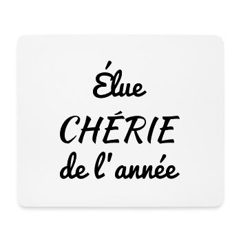 Amour / Saint Valentin / Coeur / Bébé / Love - Tapis de souris (format paysage) - blanc - Devant