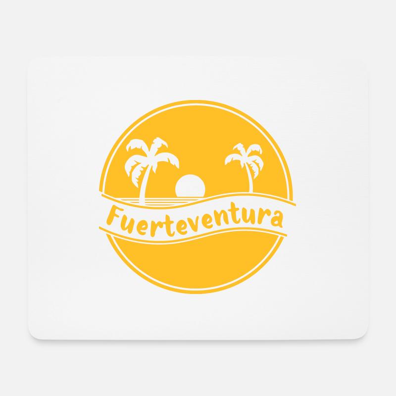 Fuerteventura - Mousepad (Querformat) - Weiß
