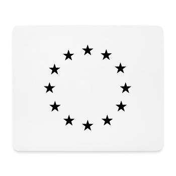 Star Circle Logo - Mousepad (Querformat) - Weiß - Vorne