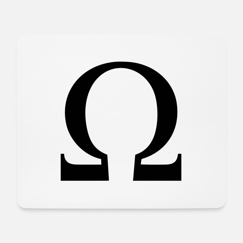 Omega - Mouse Pad (horizontal) - white