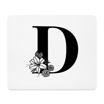 Point D - Mouse Pad (horizontal) - white - Front