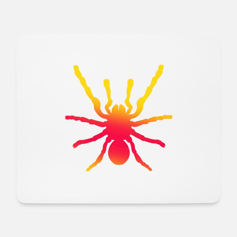Spinne, Spinnentier - Mousepad (Querformat) - Weiß