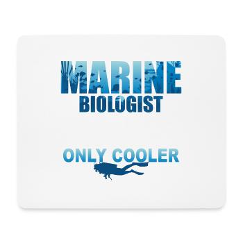 Marine Biologist Like A Normal Scientist Biology - Mousepad (Querformat) - Weiß - Vorne