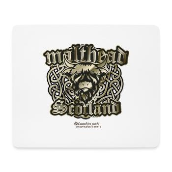 Malt Whiskey Malthead - Mousepad (Querformat) - Weiß - Vorne