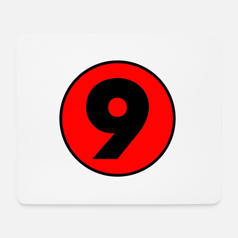 Geburtstag Birthday 9 - Mousepad (Querformat) - Weiß
