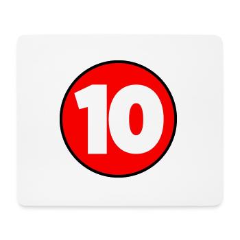 Birthday Birthday 10 - Mouse Pad (horizontal) - white - Front