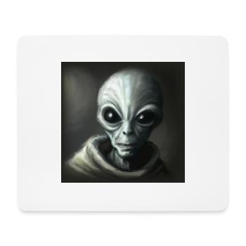 Alien - Mouse Pad (horizontal) - white - Front