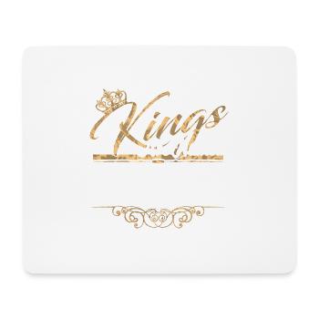 Kings Are Named Heinz Lustiges Geschenk - Mousepad (Querformat) - Weiß - Vorne
