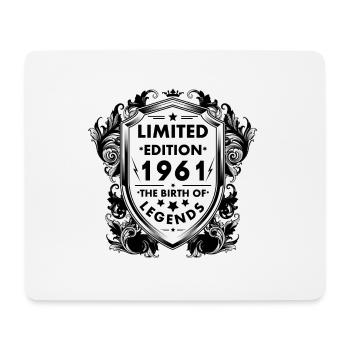 1961 - Mousepad (Querformat) - Weiß - Vorne