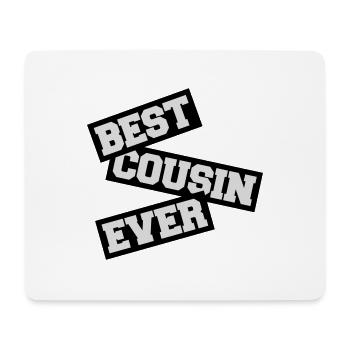 Citation du meilleur cousin de tous les temps - Tapis de souris (format paysage) - blanc - Devant