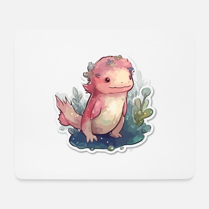 Newt - Mouse Pad (horizontal) - white