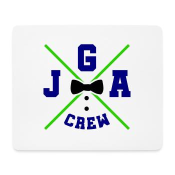 jga crew - Mousepad (Querformat) - Weiß - Vorne
