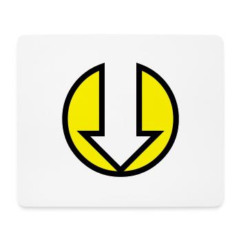 Pfeil - Mousepad (Querformat) - Weiß - Vorne