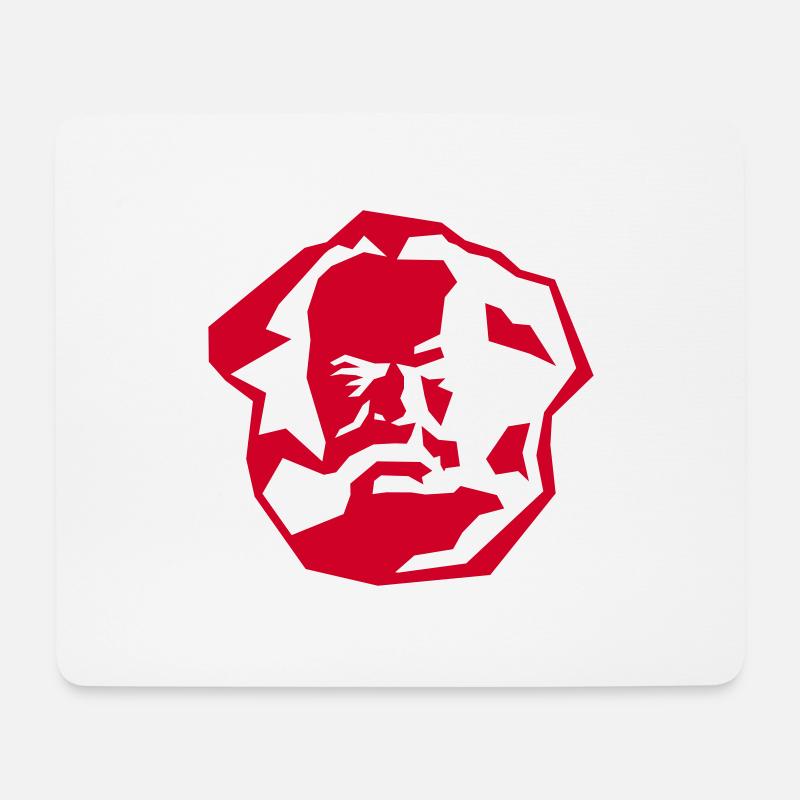 Karl Marx - Mouse Pad (horizontal) - white