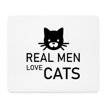 Cat Katze - Mouse Pad (horizontal) - white - Front
