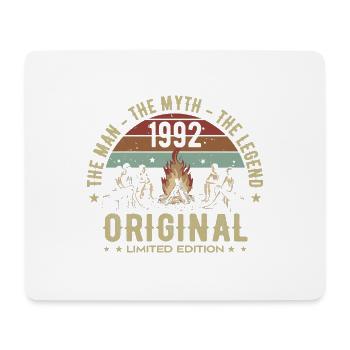 Légendaire Depuis 1992 | 33ème Anniversaire Homme - Tapis de souris (format paysage) - blanc - Devant