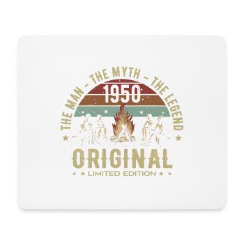 Légendaire Depuis 1950 | 75ème Anniversaire Homme - Tapis de souris (format paysage) - blanc - Devant